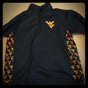 West Virginia Half Zip Sweatshirt